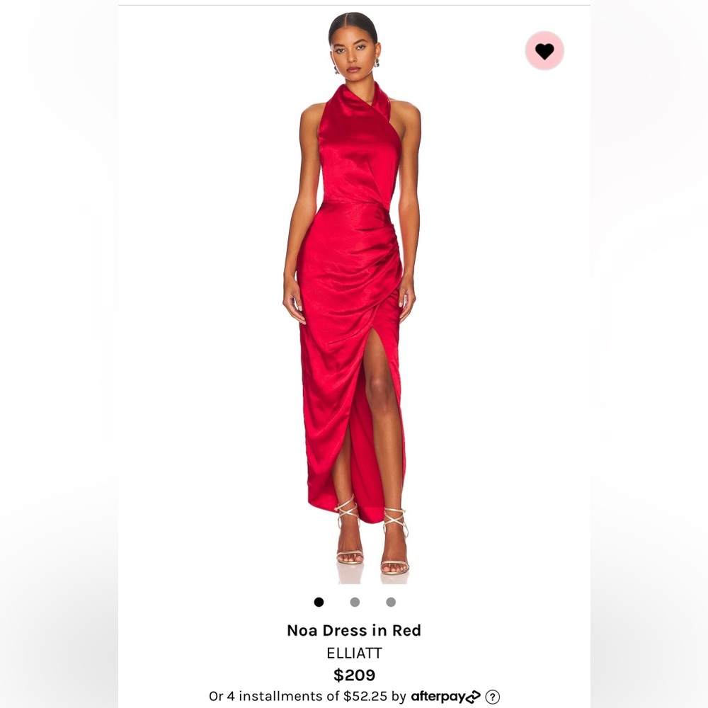 Elliatt Noa Dress, Color Red, Size XS